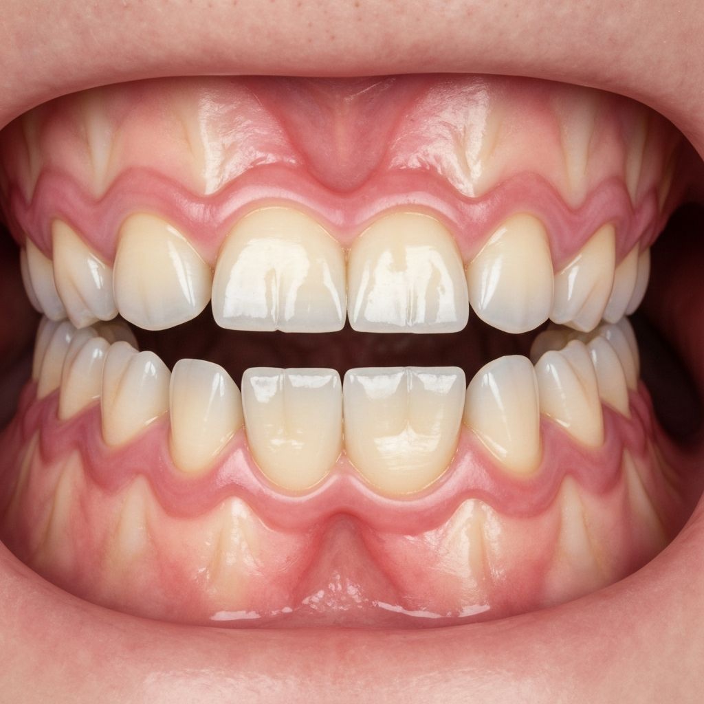 Compact Set of Teeth - Before